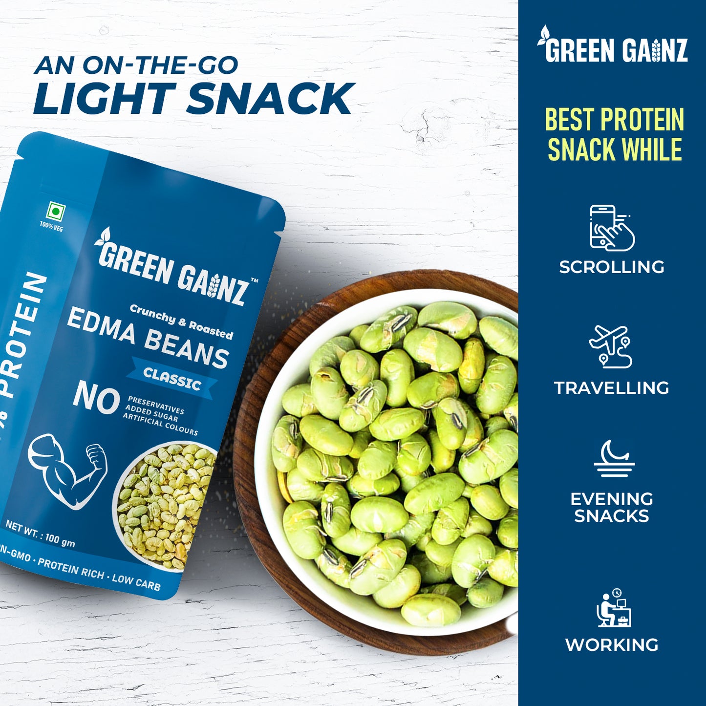 Edamame (Edma Beans) Classic Flavour - Pack of 6