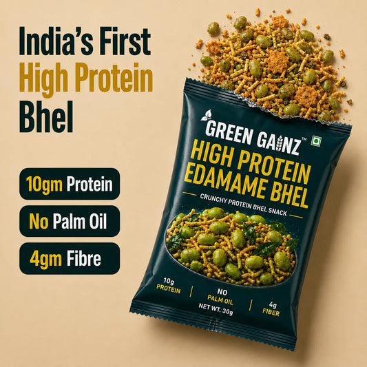 High Protein Edamame Bhel (9 Packs x 30gm each)