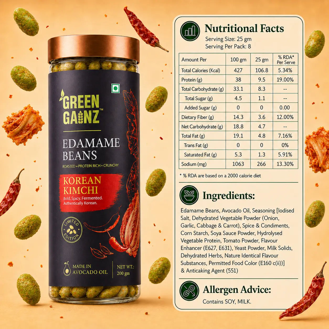 Edamame Beans Limited Edition - 600gm