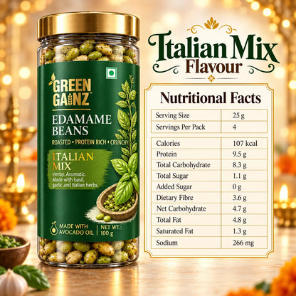 Edamame Beans Festive Pack(6 Flavours x 100gm)